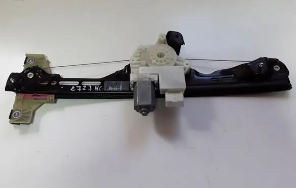 Citroen C4 II Picasso Rear window lifting mechanism without motor 9876172480