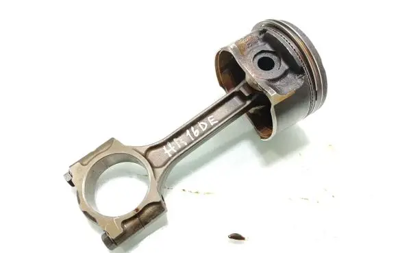 Piston with connecting rod