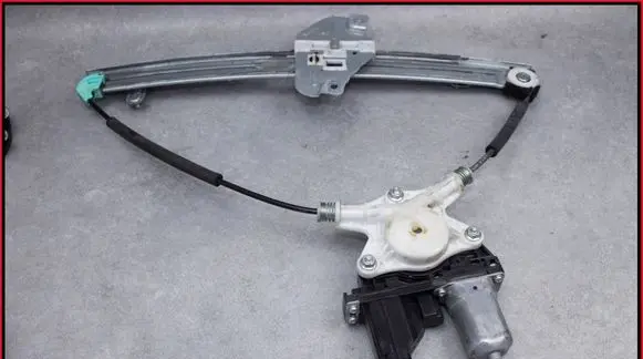 KIA Rio Front door window regulator with motor 824601W010