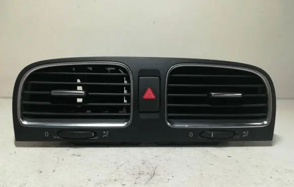 Volkswagen Golf VI Dash center air vent grill 5K0819728M 5K0815735