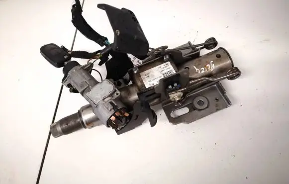 Steering wheel axle