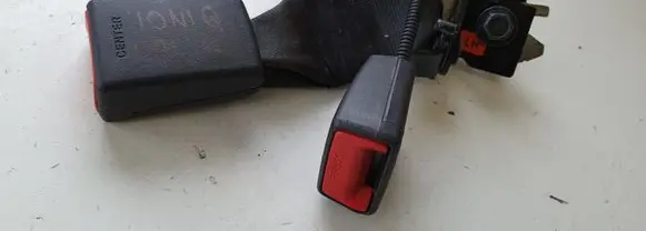Hyundai Ioniq Rear seatbelt buckle