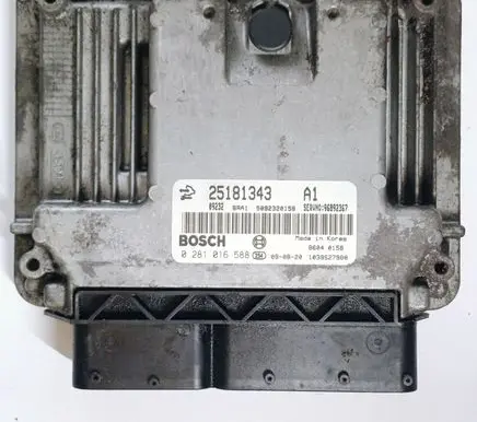 Chevrolet Captiva Engine control unit/module 25181343 0281016588