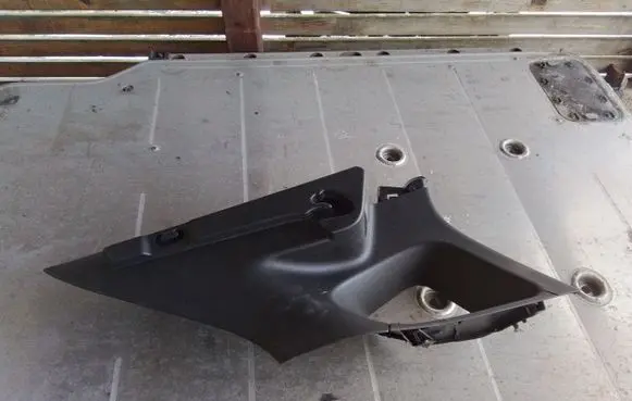 Nissan Qashqai Tailgate/trunk side cover trim 769344EA0A