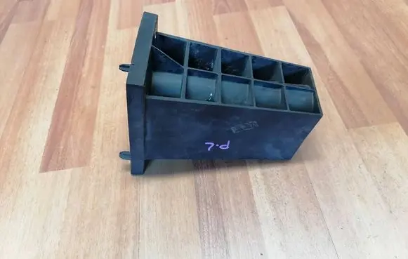 Front bumper shock/impact absorber
