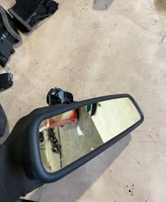 BMW 5 E60 E61 Rear view mirror (interior) 823806608 5116