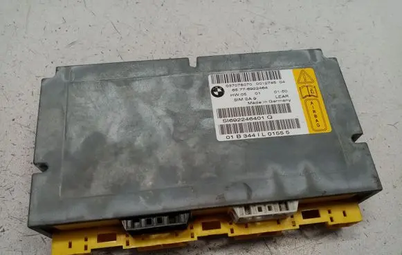 BMW 7 E65 E66 Airbag control unit/module 65776922464 65776929552 65776933021
