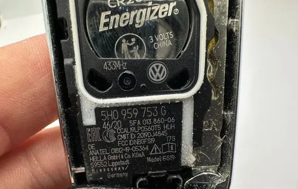 Volkswagen ID.4 Ignition key/card 5H0959753G 5FA01386006