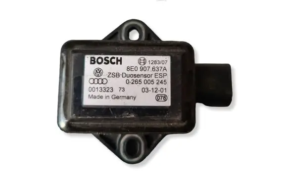 Audi A4 S4 B7 8E 8H ESP acceleration yaw rate sensor 8E0907637A