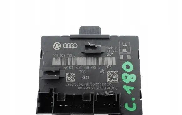 Audi A7 S7 4G Door control unit/module 4G8959795J