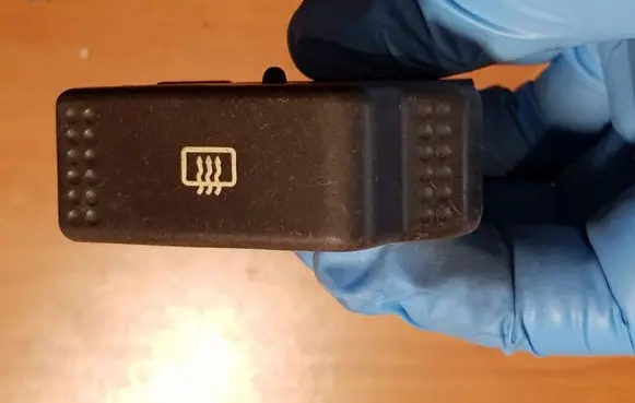 Audi 80 90 B2 Windscreen/window heater switch 855941503