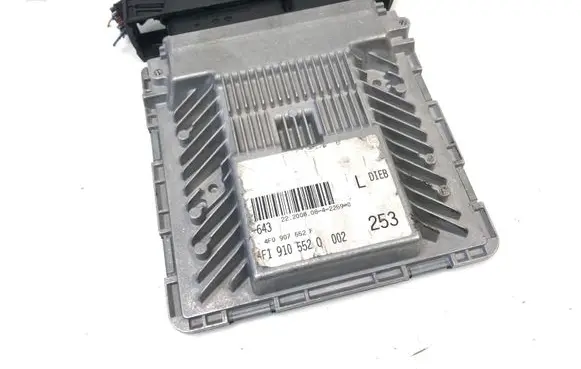 Audi A6 S6 C6 4F Engine control unit/module 4F1910552Q 4F0907552F