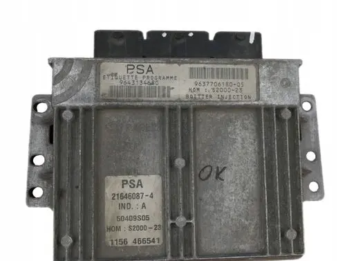 Peugeot 206 Engine control unit/module 9643134680