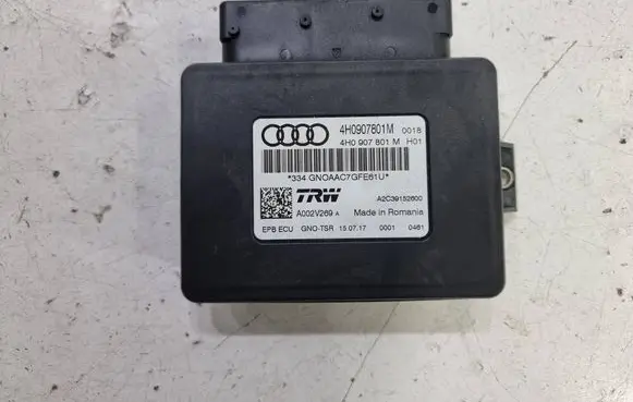 Audi A6 S6 C7 4G Hand brake control module 4H0907801M A2C39152600 A002V269