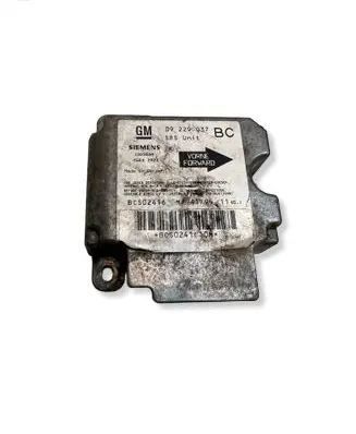 Opel Astra G Airbag control unit/module 09229037BC