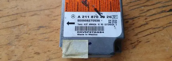 Mercedes-Benz E W211 Airbag control unit/module A2118704326 500506270538