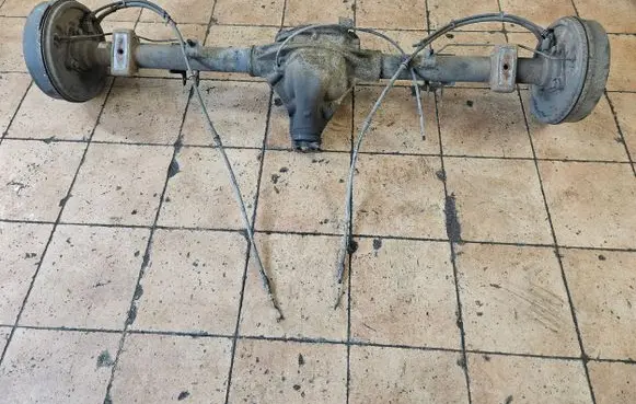 Rear axle beam