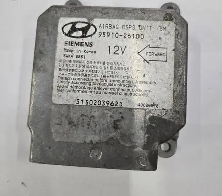 Hyundai Santa Fe Airbag control unit/module 9591026100 40020510 51S0203962D
