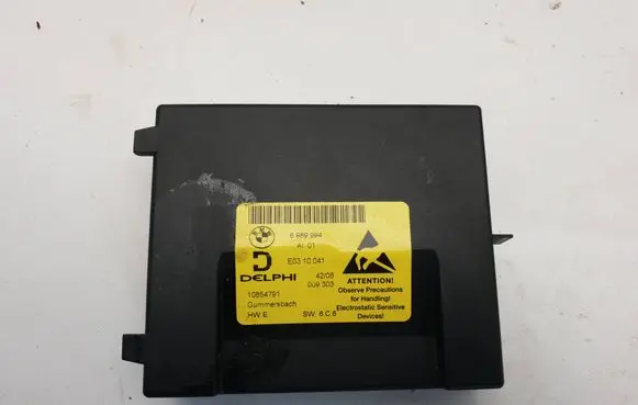 BMW 7 E65 E66 Central console control unit 6989994 10854791 E0310041