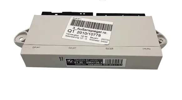 BMW 7 E65 E66 Door control unit/module 61356964139 61350407113 61350395478