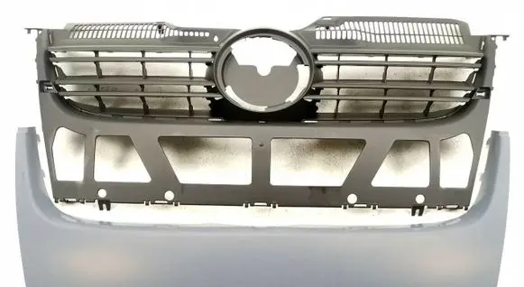 Front bumper upper radiator grill
