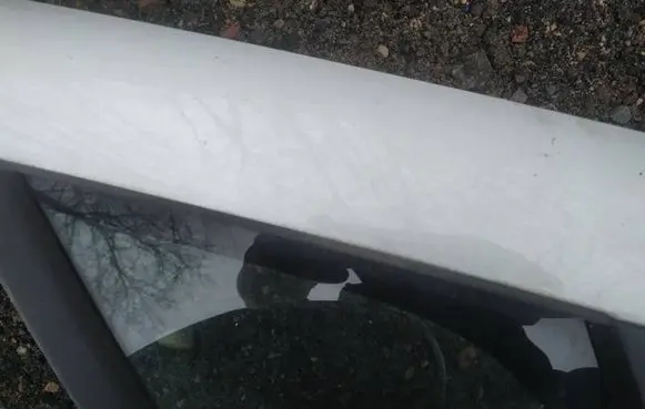 Renault Zoe Front door vent window glass four-door as2
