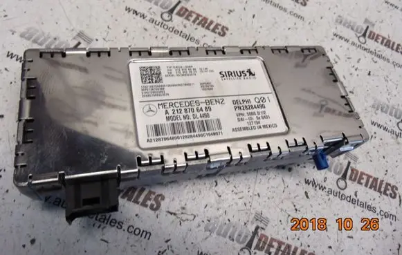 Mercedes-Benz E W212 Other control units/modules A2128706489