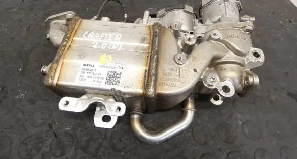 Volkswagen Crafter EGR valve cooler 04L131512CH ME923005 V25004L131N01