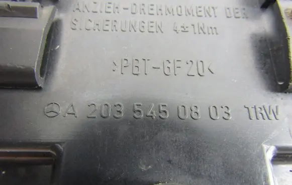 Mercedes-Benz CL C215 Positive cable (battery) A2035450803