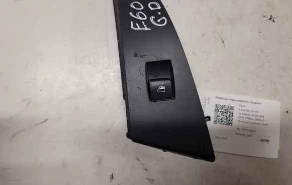 BMW 5 E60 E61 Electric window control switch 06482 06521 06523