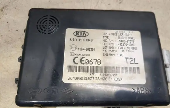 KIA Optima Central body control module 954002T570 4928701000 116R000304