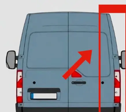 Renault Master III Rear bodywork