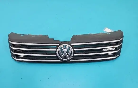 Volkswagen PASSAT B7 Front bumper upper radiator grill 3AA853651G IMPRK1516136