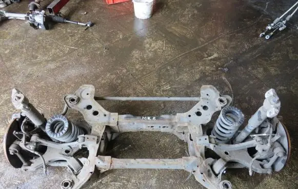 Rear beam