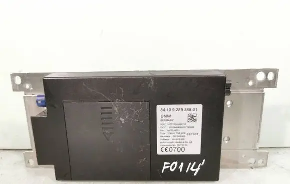 BMW 7 F01 F02 F03 F04 Bluetooth control unit module 9289385