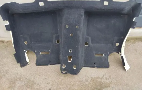 BMW 3 G20 G21 Rear floor carpet liner 7483082 191983