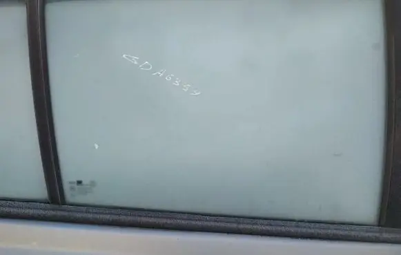 KIA Rio Rear door window glass