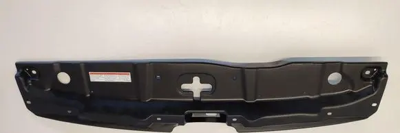 Engine bonnet/hood lock trim molding