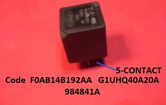 Ford Maverick Other relay F0AB14B192AA G1UHQ40A20A