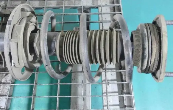 Front coil spring