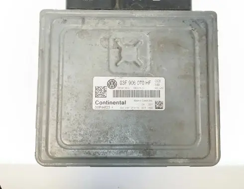 Volkswagen Polo V 6R Engine control unit/module 03F906070HF 03F907309AJ 5WP44823