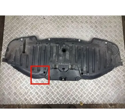 Audi Q4 e-tron Engine splash shield/under tray 89A825213D