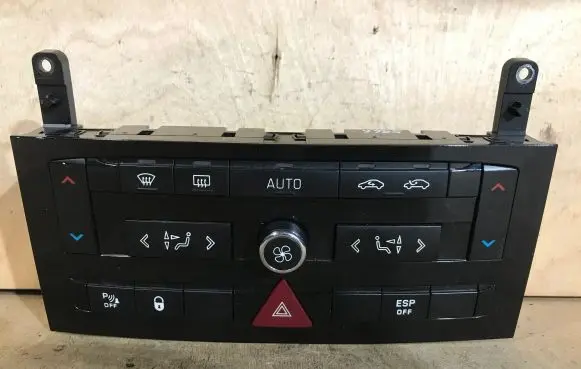 Peugeot 407 Climate control unit 96844741XN 96469958XT 96512442XT