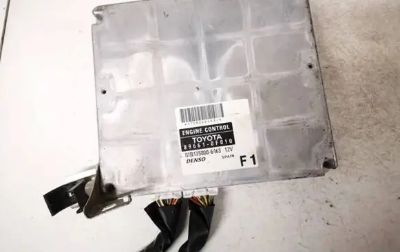 Toyota Corolla Verso AR10 Engine control unit/module 896610f010 89661-0f010