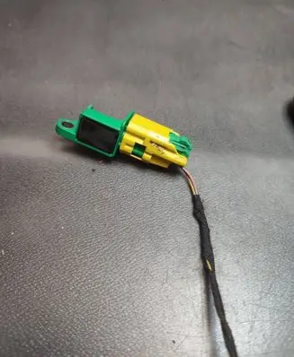 Airbag deployment crash/impact sensor