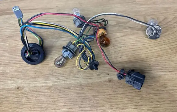 Volvo XC90 Rear tail light wiring loom 