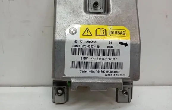 BMW 5 E60 E61 Airbag control unit/module 6945156 220434710 S1694515601E