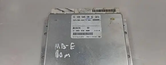 Mercedes-Benz E W210 ESP (stability system) control unit 0315450832 0265109499 DKDVD6010892