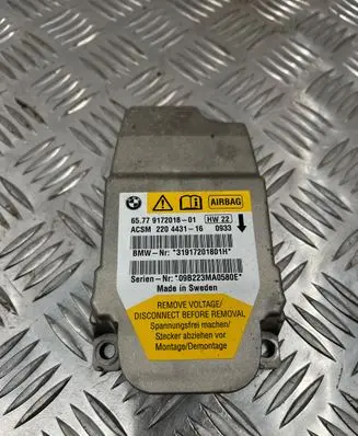 BMW 5 E60 E61 Airbag control unit/module 9172018 220443116 31917201801H
