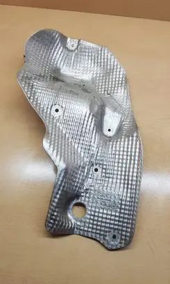 Porsche Macan (95B) Heat shield in engine bay 95B301327